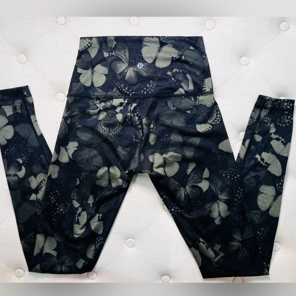 Lululemon Wunder Under High Rise Full-On Luon Retired Pattern “Biggie So Fly”